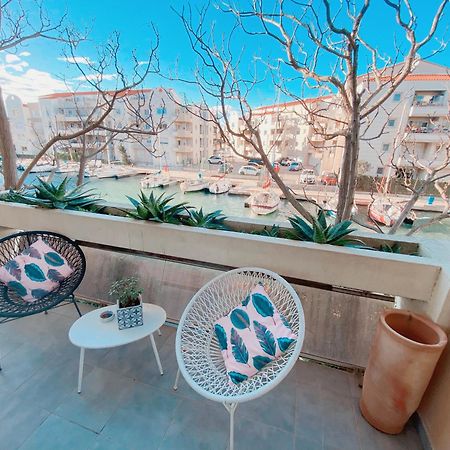 דירות קאנט אן רוסיון Superbe T2 Au Calme Avec Balcon Sur La Marina - 10 מראה חיצוני תמונה