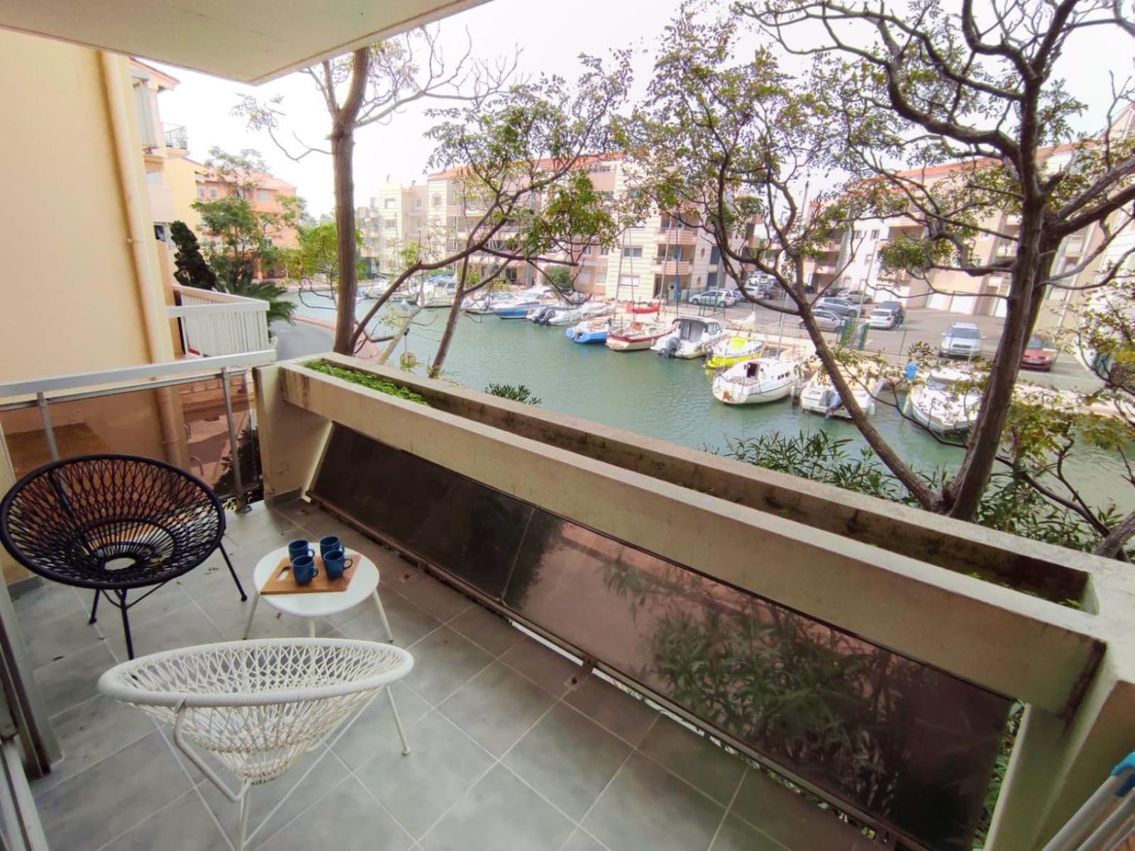 דירות קאנט אן רוסיון Superbe T2 Au Calme Avec Balcon Sur La Marina - 10 חדר תמונה