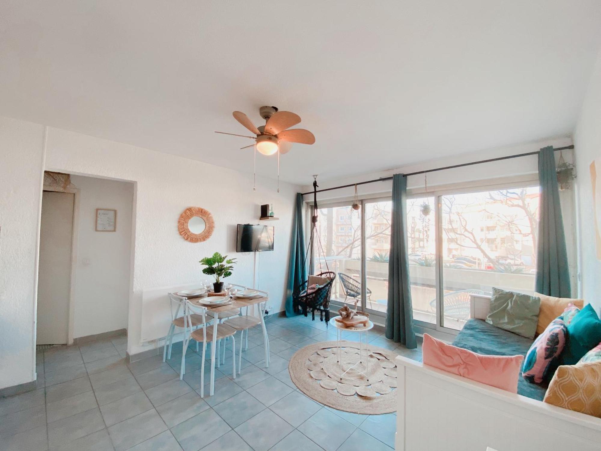 דירות קאנט אן רוסיון Superbe T2 Au Calme Avec Balcon Sur La Marina - 10 מראה חיצוני תמונה